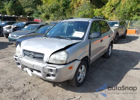 2005 Hyundai Tucson Gl z USA, uszkodzony, nr VIN KM8JM12B05U094941